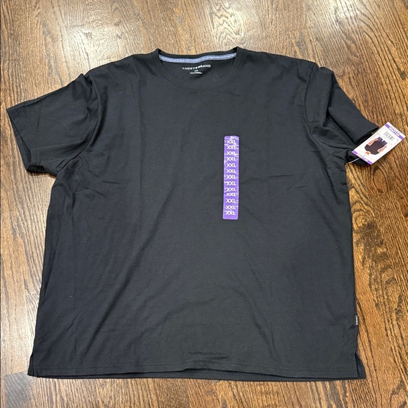 Lucky Brand Men's Black Short Sleeve Tee - Picture 1 of 6